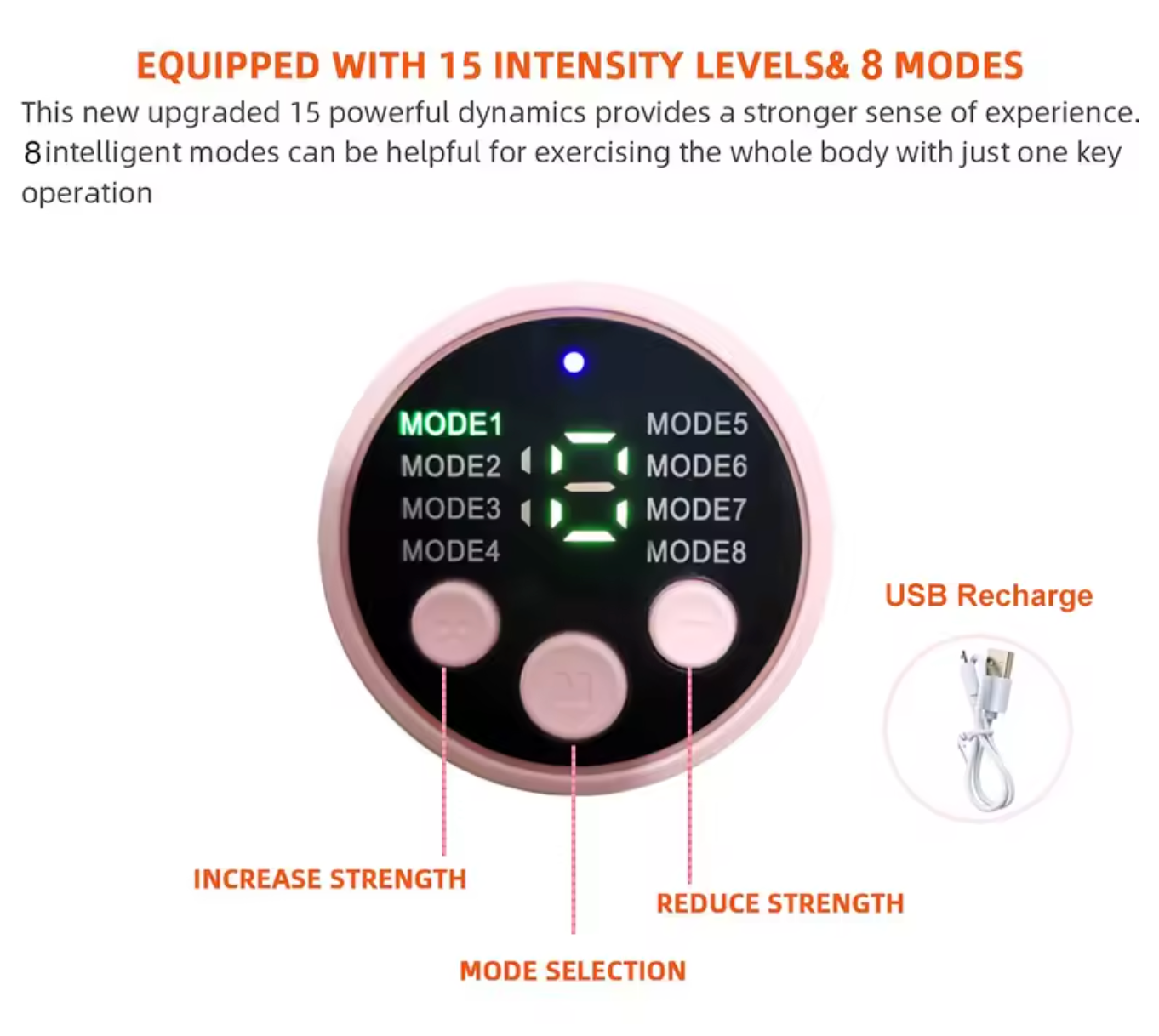 Oz Fitness™ EMS Core Toner — Abdominal Muscle Stimulator, Vibration Slimming Belt & Weight Loss Massager